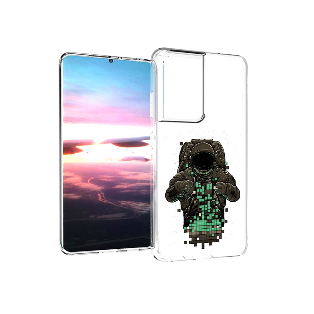 Чехол MyPads Tocco для Samsung Galaxy S21 Ultra космонавт с пикселями (PT157307.497.394), Прозрачный, Tocco
Чехол MyPads Tocco для Samsung Galaxy S21 Ultra космонавт с пикселями (PT157307.497.394), Прозрачный, Tocco