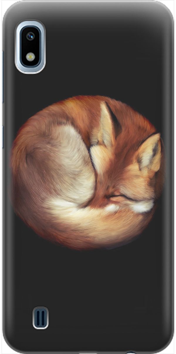 Силиконовый чехол на Samsung Galaxy A10 "Спящая лиса", Оранжевый;черный, 1964
Силиконовый чехол на Samsung Galaxy A10 "Спящая лиса", Оранжевый;черный, 1964