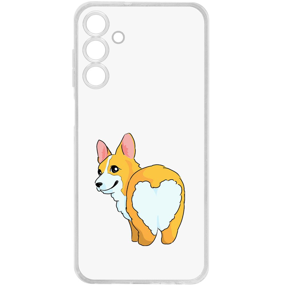 Чехол-накладка Krutoff Clear Case Рисованный корги вид 2 для Samsung Galaxy M15, Прозрачный
Чехол-накладка Krutoff Clear Case Рисованный корги вид 2 для Samsung Galaxy M15, Прозрачный
