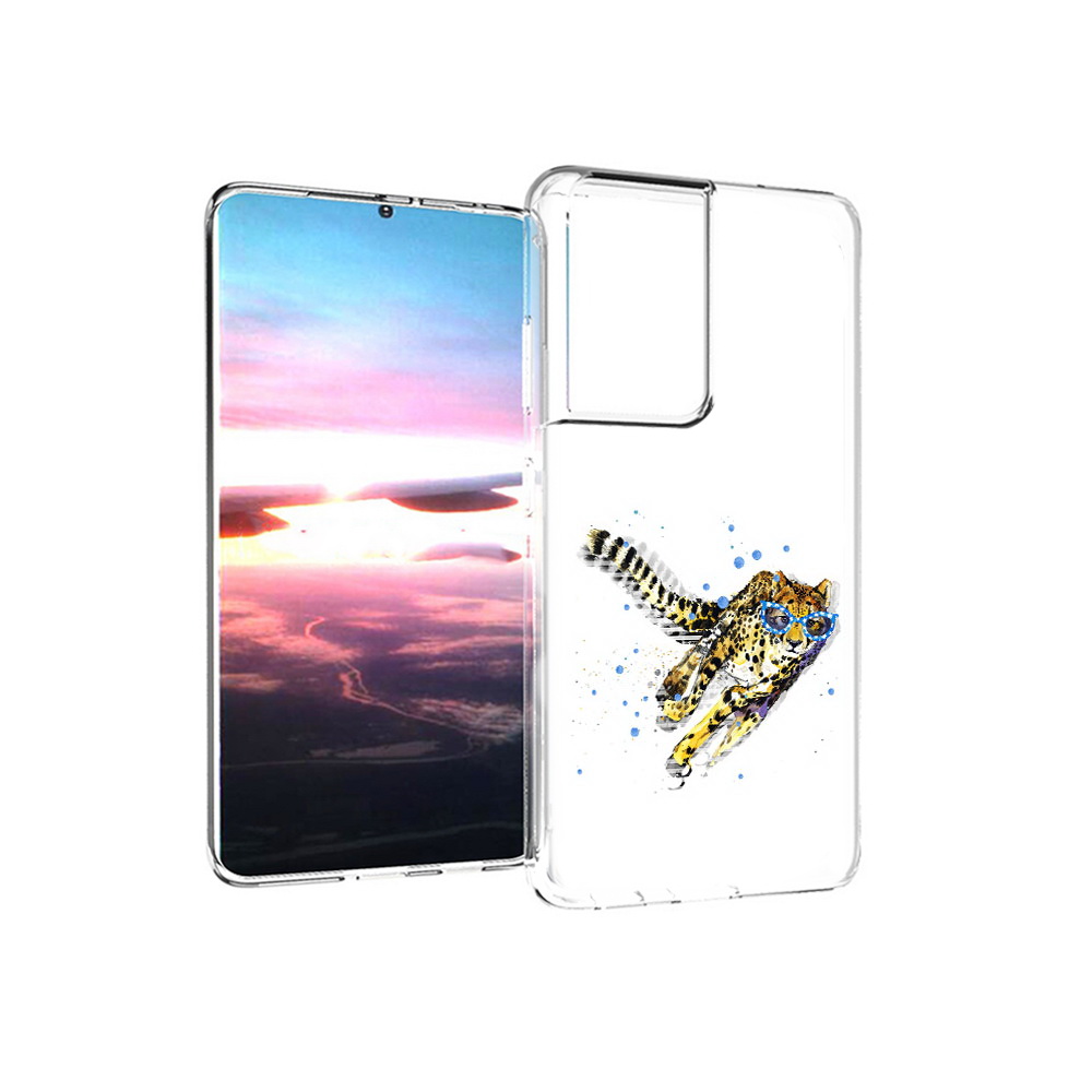Чехол MyPads Tocco для Samsung Galaxy S21 Ultra гепард в очках (PT157307.497.287), Прозрачный, Tocco
Чехол MyPads Tocco для Samsung Galaxy S21 Ultra гепард в очках (PT157307.497.287), Прозрачный, Tocco