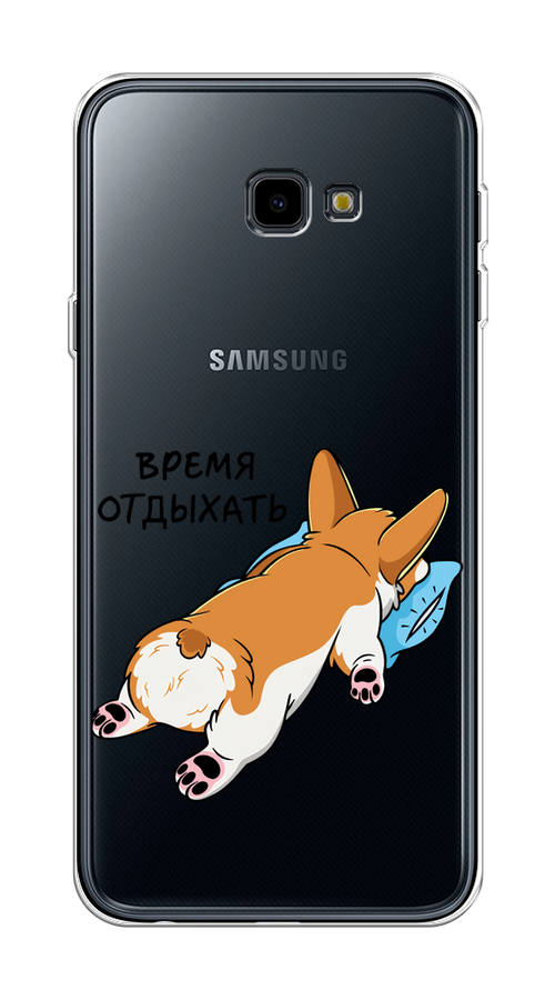 Чехол на Samsung Galaxy J4 Plus 2018 "Корги отдыхает", Черный;коричневый;голубой, 26850-1
Чехол на Samsung Galaxy J4 Plus 2018 "Корги отдыхает", Черный;коричневый;голубой, 26850-1