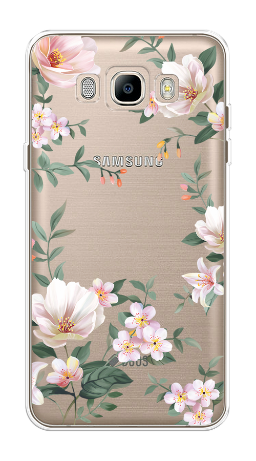 Чехол на Samsung Galaxy J7 2016 "Beautiful white flowers", Бежевый;зеленый, 23050-1
Чехол на Samsung Galaxy J7 2016 "Beautiful white flowers", Бежевый;зеленый, 23050-1