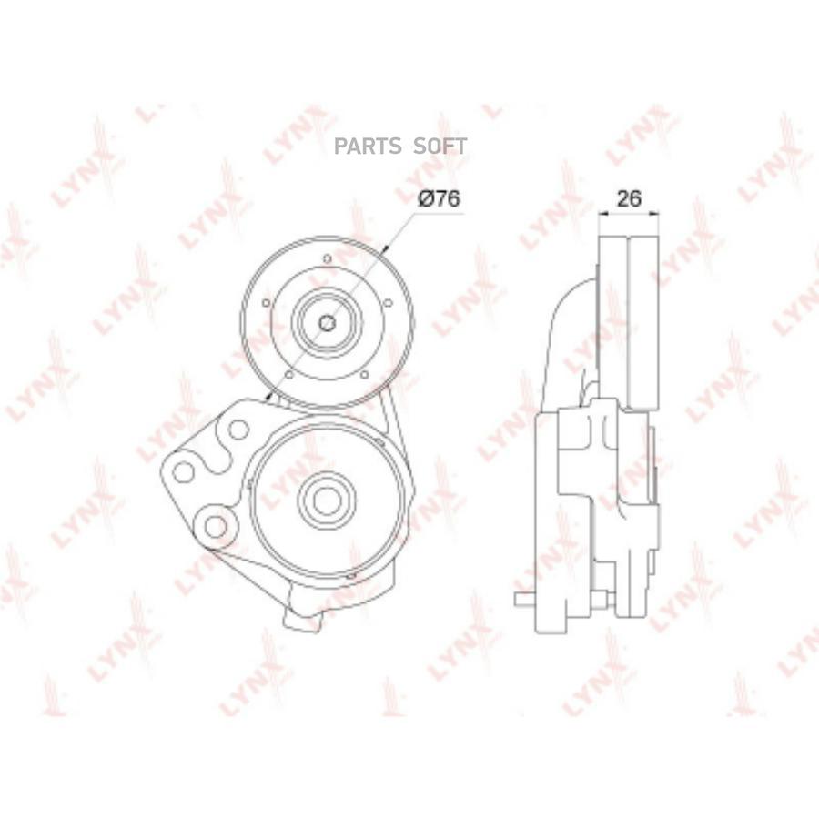 Натяжитель Руч.Ремня С Роликом Audi A1 1,4tfsi/Vw/Skoda 1.4tsi 06=> 03c145299j LYNXauto ар
Натяжитель Руч.Ремня С Роликом Audi A1 1,4tfsi/Vw/Skoda 1.4tsi 06=> 03c145299j LYNXauto ар