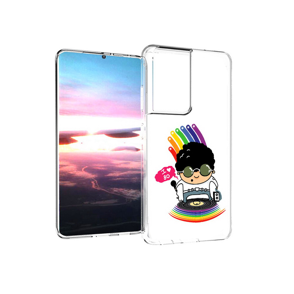 Чехол MyPads Tocco для Samsung Galaxy S21 Ultra Я люблю 80-е (PT157307.497.205), Прозрачный, Tocco 
Чехол MyPads Tocco для Samsung Galaxy S21 Ultra Я люблю 80-е (PT157307.497.205), Прозрачный, Tocco