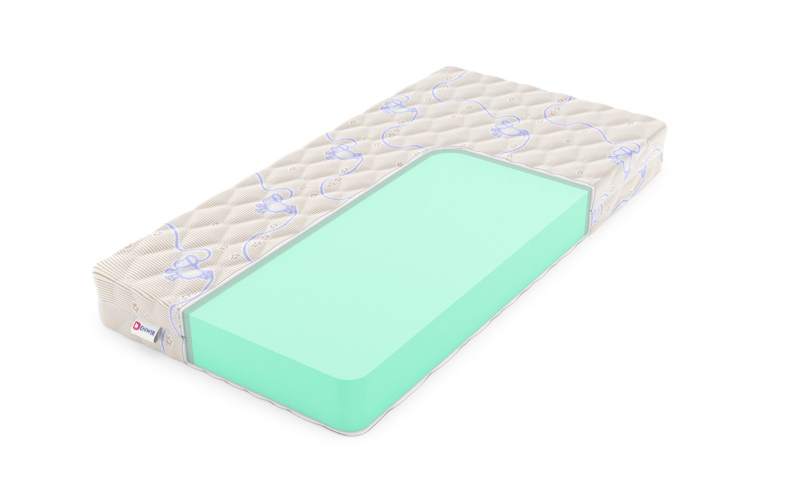 Матрас Denwir Baby Springless Eco Foam 14 80х200, Бежевый;белый;серый;серебристый, Baby Springless Eco Foam 14
Матрас Denwir Baby Springless Eco Foam 14 80х200, Бежевый;белый;серый;серебристый, Baby Springless Eco Foam 14