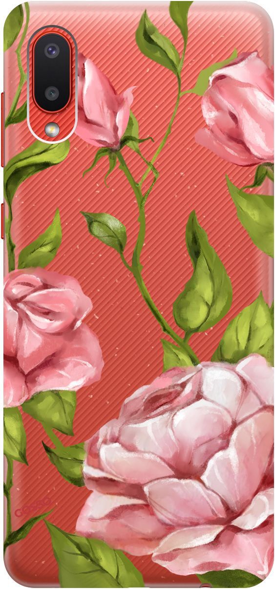 Силиконовый чехол на Samsung Galaxy A02 "Amazing Roses" прозрачный, Прозрачный;белый, 679
Силиконовый чехол на Samsung Galaxy A02 "Amazing Roses" прозрачный, Прозрачный;белый, 679