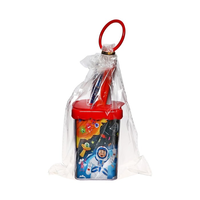 Набор настольный (2штуки карандашй ч/г+линейка+ластик+точилка+блокнот 6л) Космос, Красный
Набор настольный (2штуки карандашй ч/г+линейка+ластик+точилка+блокнот 6л) Космос, Красный