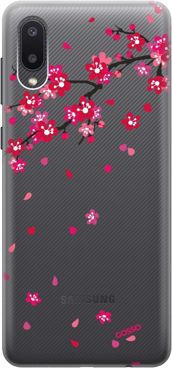 Силиконовый чехол на Samsung Galaxy A02 "Sakura" прозрачный, Прозрачный;коричневый, 679
Силиконовый чехол на Samsung Galaxy A02 "Sakura" прозрачный, Прозрачный;коричневый, 679