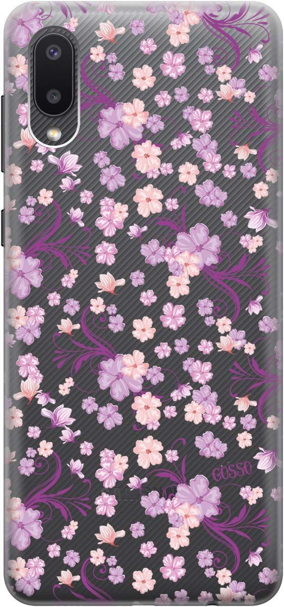 Силиконовый чехол на Samsung Galaxy A02 "Lilac Flowers" прозрачный, Прозрачный;фиолетовый, 679
Силиконовый чехол на Samsung Galaxy A02 "Lilac Flowers" прозрачный, Прозрачный;фиолетовый, 679