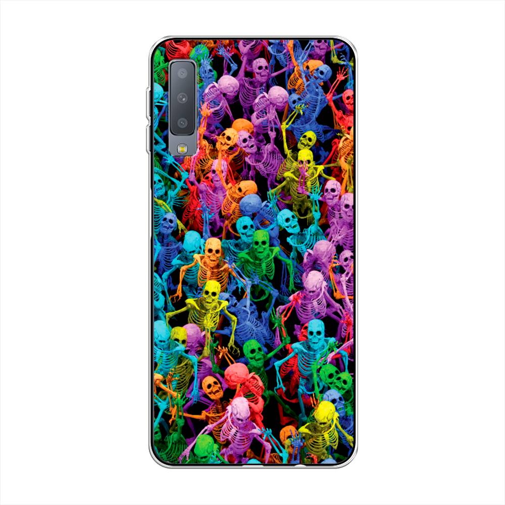 Чехол на Samsung Galaxy A7 2018 "Вечеринка скелетов", Фиолетовый;желтый;оранжевый, 26750-6
Чехол на Samsung Galaxy A7 2018 "Вечеринка скелетов", Фиолетовый;желтый;оранжевый, 26750-6