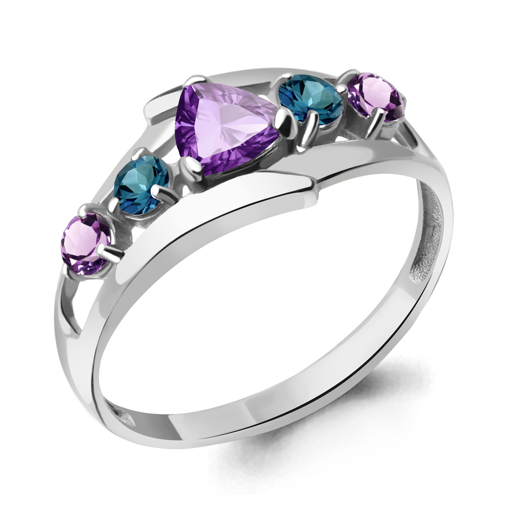 Кольцо из серебра с аметистом\топазом Aquamarine Aquamarine 6963232_925_р р, 6963232_925_р
Кольцо из серебра с аметистом\топазом Aquamarine Aquamarine 6963232_925_р р, 6963232_925_р