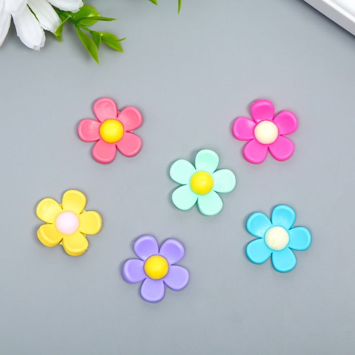 Декор для творчества Арт Узор резина Маленькая ромашка набор 15 шт микс 2,5х2,5 см, 2шт., Разноцветный
Декор для творчества Арт Узор резина Маленькая ромашка набор 15 шт микс 2,5х2,5 см, 2шт., Разноцветный