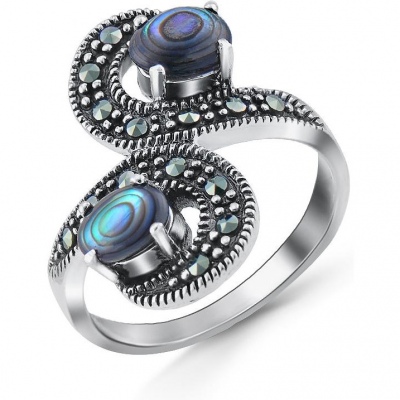 Кольцо с перламутром и марказитами из серебра Silver wings 210018-300e-39 17, 210018-300e-39
Кольцо с перламутром и марказитами из серебра Silver wings 210018-300e-39 17, 210018-300e-39