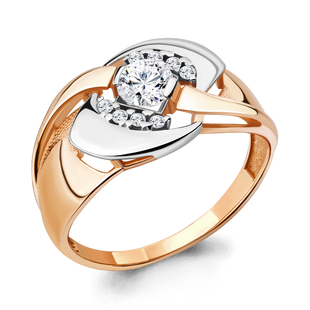 Кольцо из красного золота с фианитом Aquamarine Aquamarine 68378А_585_кз р. 18, 68378А_585_кз
Кольцо из красного золота с фианитом Aquamarine Aquamarine 68378А_585_кз р. 18, 68378А_585_кз