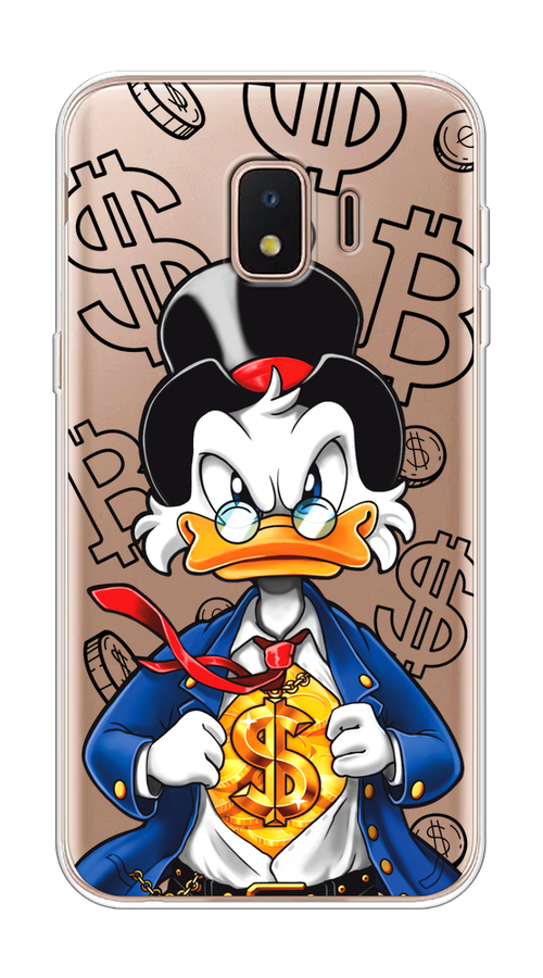 Чехол на Samsung Galaxy J2 Core (2020) "Scrooge Goldman", Черный;белый;синий, 2100550-1
Чехол на Samsung Galaxy J2 Core (2020) "Scrooge Goldman", Черный;белый;синий, 2100550-1