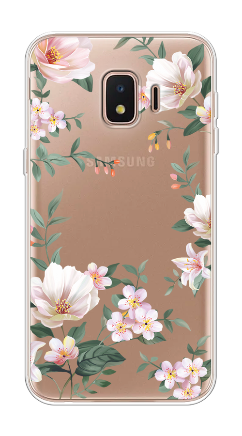 Чехол на Samsung Galaxy J2 Core (2020) "Beautiful white flowers", Бежевый;зеленый, 2100550-1
Чехол на Samsung Galaxy J2 Core (2020) "Beautiful white flowers", Бежевый;зеленый, 2100550-1
