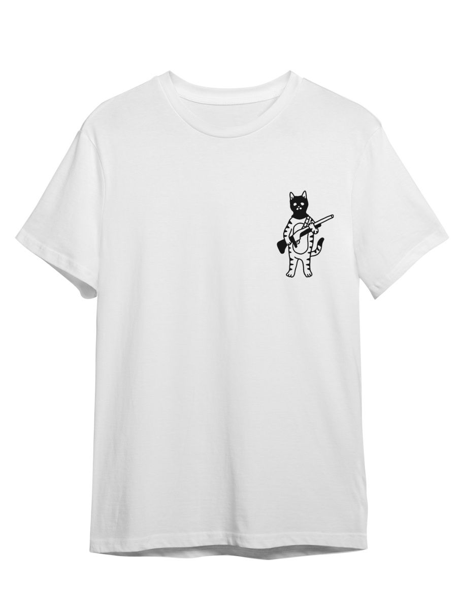 Футболка унисекс СувенирShop Кот с ружьем/Cat/Прикол 16 белая XL, Белый, "Кот с ружьем/Cat/Прикол" 16
Футболка унисекс СувенирShop Кот с ружьем/Cat/Прикол 16 белая XL, Белый, "Кот с ружьем/Cat/Прикол" 16