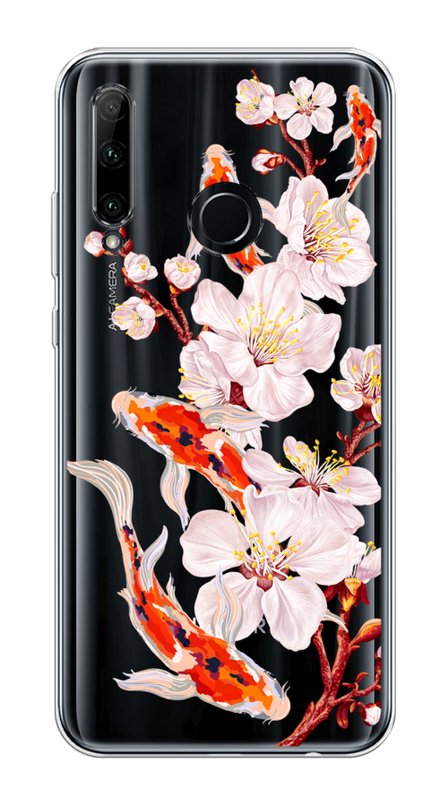 Чехол на Honor 10i/20e/Huawei P Smart Plus 2019 "Карпы и сакура", Оранжевый;розовый;бежевый;прозрачный, 68850-1
Чехол на Honor 10i/20e/Huawei P Smart Plus 2019 "Карпы и сакура", Оранжевый;розовый;бежевый;прозрачный, 68850-1