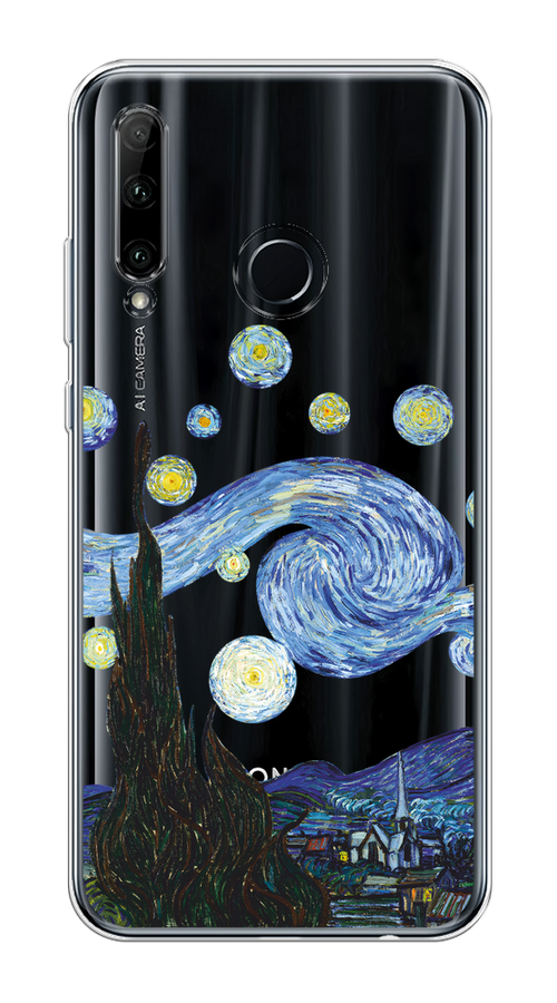 Чехол на Honor 10i/20e/Huawei P Smart Plus 2019 "Ночь Ван Гога", Голубой;синий;черный, 68850-1
Чехол на Honor 10i/20e/Huawei P Smart Plus 2019 "Ночь Ван Гога", Голубой;синий;черный, 68850-1