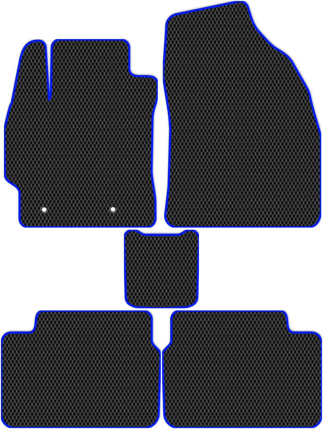 Коврики ЭВА в салон для Toyota Corolla 10 2006 - 2013, 5 шт. черный, синий кант, 4814-S5YLT-H
Коврики ЭВА в салон для Toyota Corolla 10 2006 - 2013, 5 шт. черный, синий кант, 4814-S5YLT-H