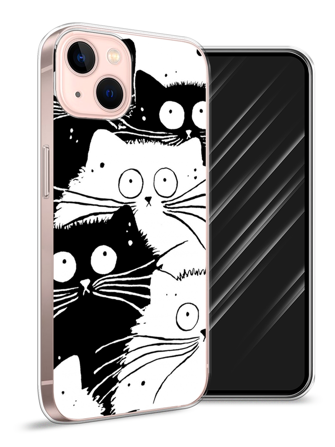 Чехол Awog на Apple iPhone 13 / Айфон 13 "Коты черно-белые", Разноцветный, 14250-2
Чехол Awog на Apple iPhone 13 / Айфон 13 "Коты черно-белые", Разноцветный, 14250-2