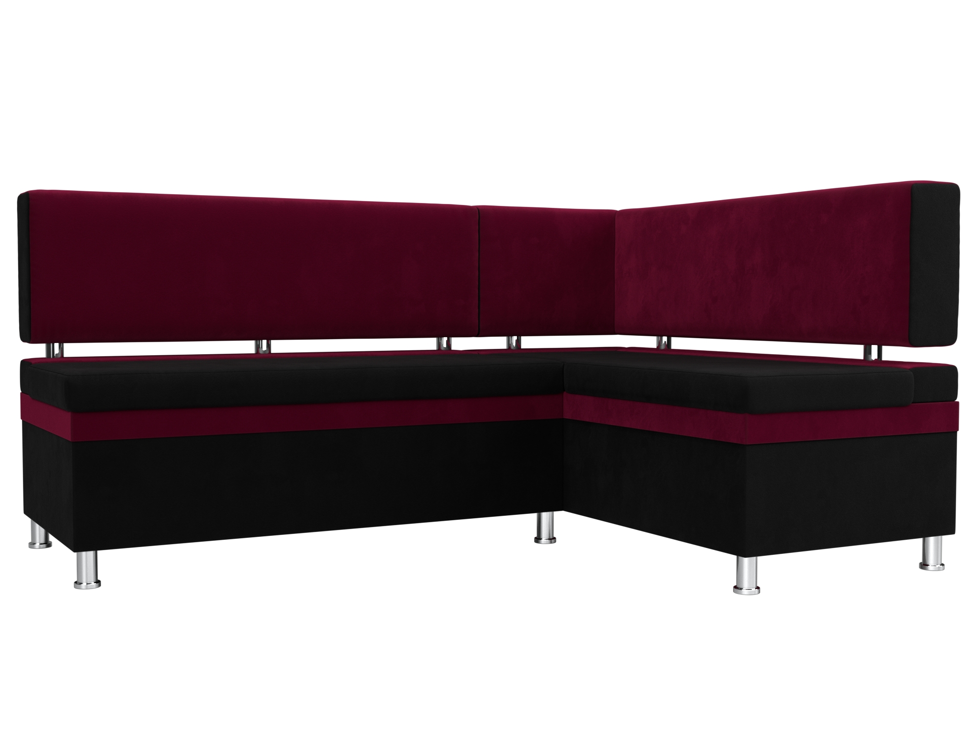 Диван кухонный Лига Диванов Стайл правый угол 170х114х89, микровельвет, черный/бордовый, Кухонный уголок Стайл правый угол
Диван кухонный Лига Диванов Стайл правый угол 170х114х89, микровельвет, черный/бордовый, Кухонный уголок Стайл правый угол