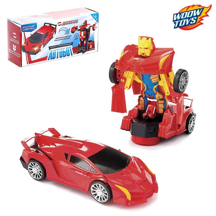Трансформер Woow Toys Суперкар, свет, русская озвучка, на батарейках, "Суперкар", свет, русская озвучка, на батарейках
Трансформер Woow Toys Суперкар, свет, русская озвучка, на батарейках, "Суперкар", свет, русская озвучка, на батарейках