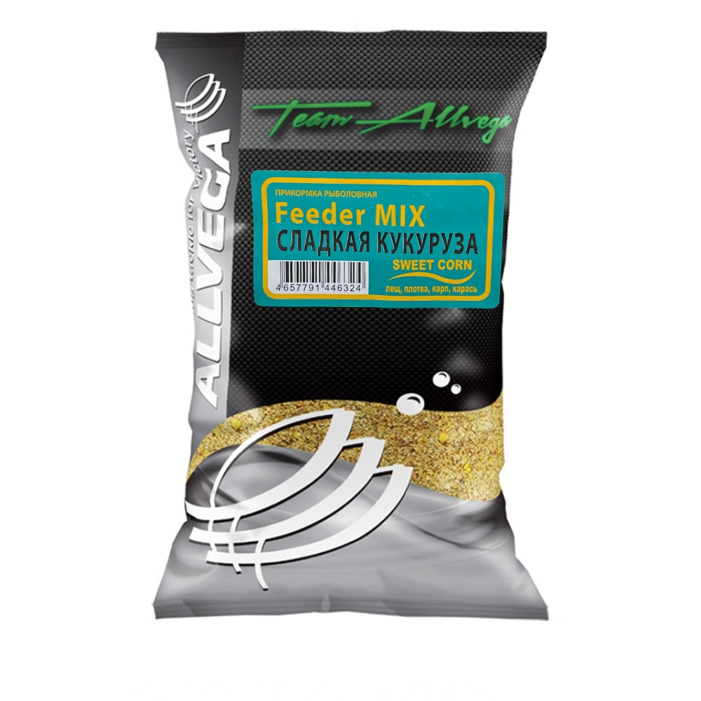 Прикормка Team Allvega Feeder Mix Sweet Corn 1 кг (Сладкая кукуруза), Желтый, Feeder Mix
Прикормка Team Allvega Feeder Mix Sweet Corn 1 кг (Сладкая кукуруза), Желтый, Feeder Mix