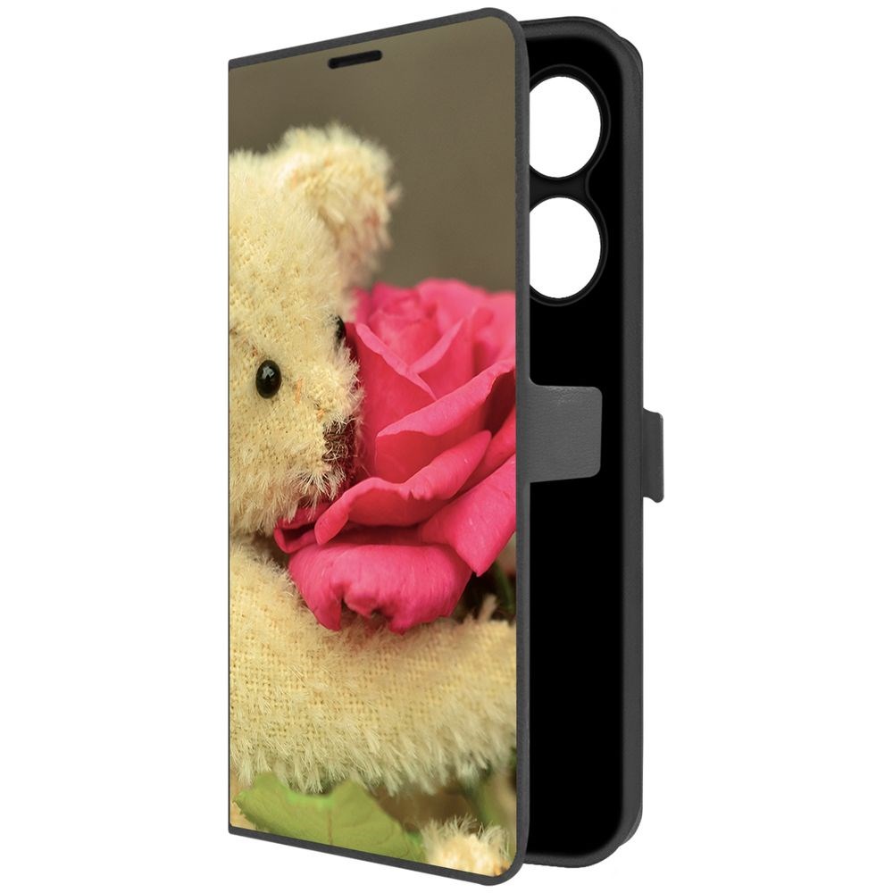 Чехол-книжка Krutoff Eco Book для INFINIX Hot 40 Pro Медвежонок с розой (черный)
Чехол-книжка Krutoff Eco Book для INFINIX Hot 40 Pro Медвежонок с розой (черный)