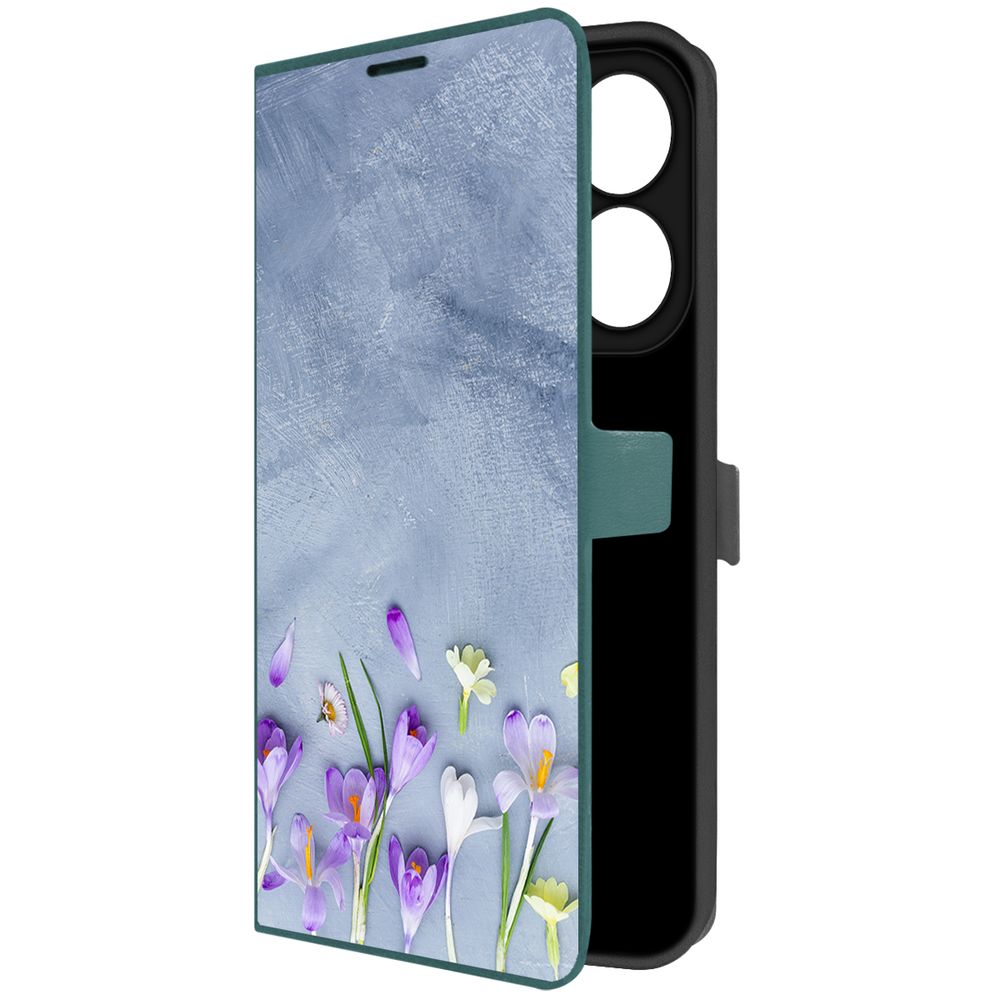 Чехол-книжка Krutoff Eco Book для INFINIX Hot 40i Цветочное настроение (зелёный опал), Зеленый
Чехол-книжка Krutoff Eco Book для INFINIX Hot 40i Цветочное настроение (зелёный опал), Зеленый