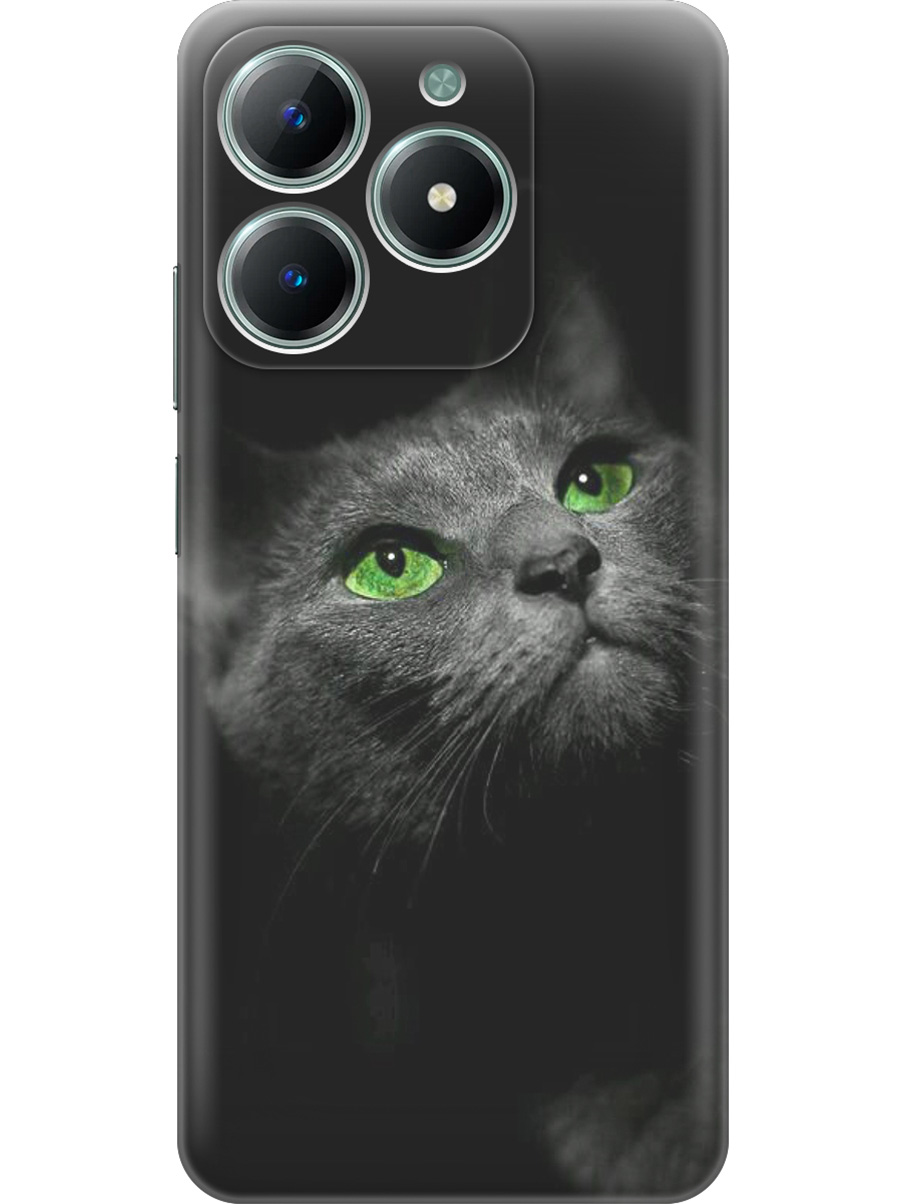 Силиконовый чехол на Realme C61 / C63 с принтом "Зеленоглазая кошка", Прозрачный;зеленый;серый;черный, 785979611
Силиконовый чехол на Realme C61 / C63 с принтом "Зеленоглазая кошка", Прозрачный;зеленый;серый;черный, 785979611