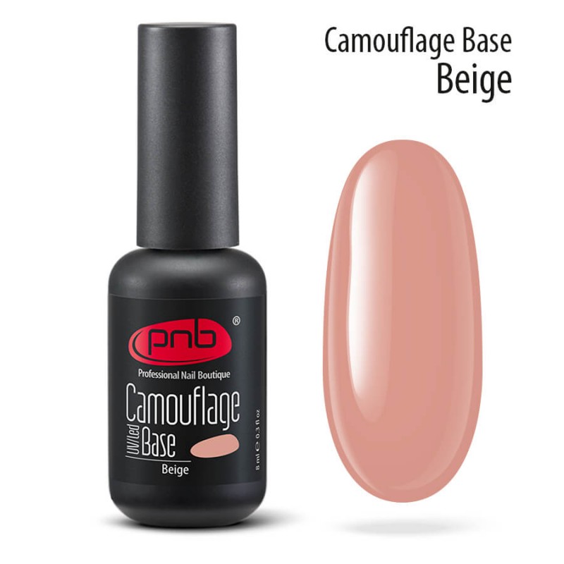 База для ногтей PNB Camouflage Base камуфлирующая каучуковая UV LED бежевая 7-free 8 мл, Camouflage Base 8 ml
База для ногтей PNB Camouflage Base камуфлирующая каучуковая UV LED бежевая 7-free 8 мл, Camouflage Base 8 ml