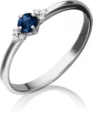 Кольцо из золота р. 17 PLATINA jewelry 01-1486-00-105-1120-30, бриллиант\сапфир, 01-1486-00-105-1120-30
Кольцо из золота р. 17 PLATINA jewelry 01-1486-00-105-1120-30, бриллиант\сапфир, 01-1486-00-105-1120-30
