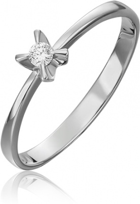 Кольцо из белого золота с бриллиантом р. 15 PLATINA jewelry 01-0050-00-101-1120-30, 01-0050-00-101-1120-30
Кольцо из белого золота с бриллиантом р. 15 PLATINA jewelry 01-0050-00-101-1120-30, 01-0050-00-101-1120-30