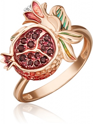 Кольцо из золота р. PLATINA jewelry 01-5465-00-204-1110-57, гранат\эмаль, 01-5465-00-204-1110-57
Кольцо из золота р. PLATINA jewelry 01-5465-00-204-1110-57, гранат\эмаль, 01-5465-00-204-1110-57