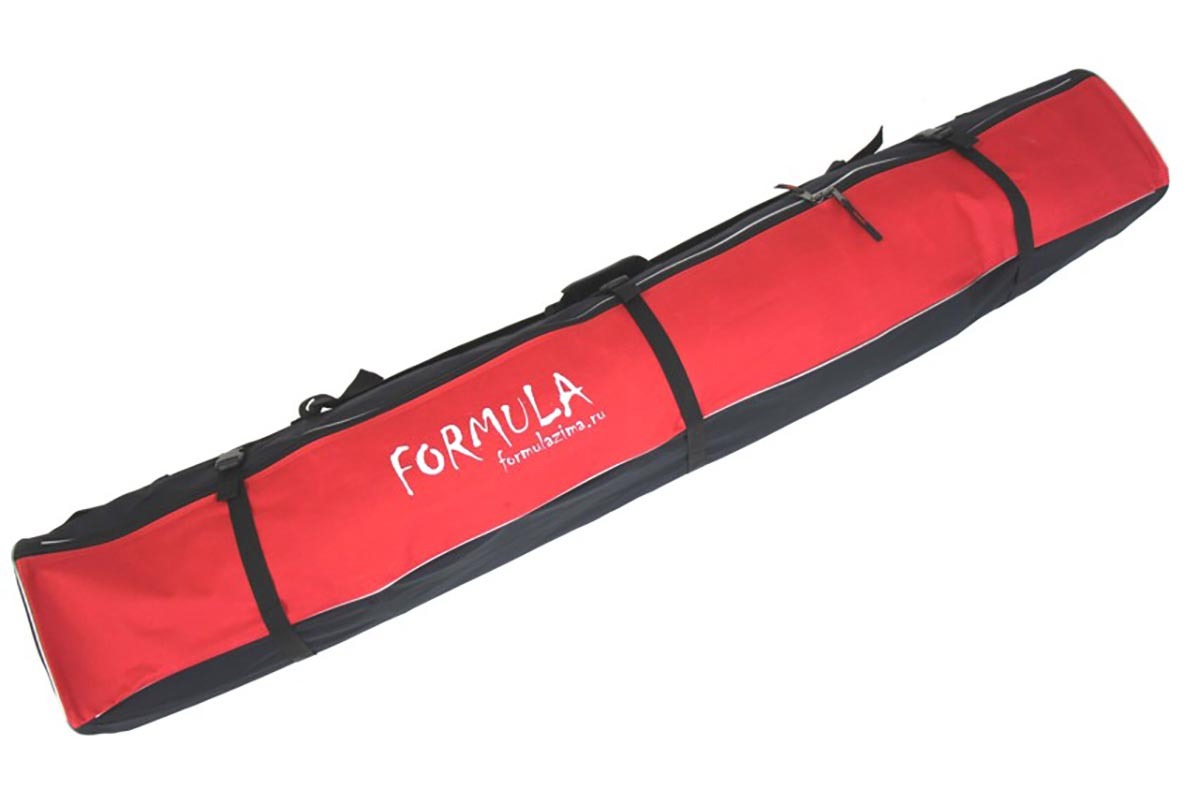 фото Чехол для горных лыж "оптима-2", 160 см, красный formulazima