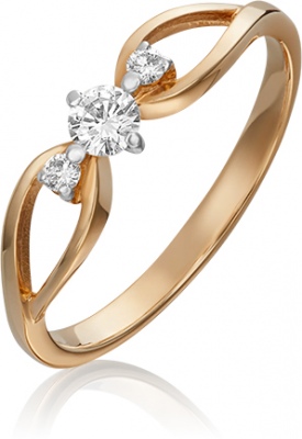 Кольцо из красного золота с бриллиантом р. 17 PLATINA jewelry 01-1078-00-101-1110-30, 01-1078-00-101-1110-30
Кольцо из красного золота с бриллиантом р. 17 PLATINA jewelry 01-1078-00-101-1110-30, 01-1078-00-101-1110-30