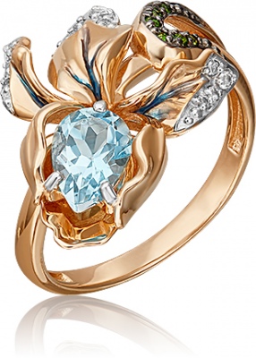 Кольцо из золота р. , PLATINA jewelry 01-5427-00-713-1110-57, топаз\хромдиопсид\эмаль, 01-5427-00-713-1110-57
Кольцо из золота р. , PLATINA jewelry 01-5427-00-713-1110-57, топаз\хромдиопсид\эмаль, 01-5427-00-713-1110-57