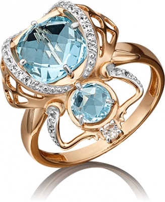 Кольцо из золота р. , PLATINA jewelry 01-5409-00-201-1110-57, топаз, 01-5409-00-201-1110-57
Кольцо из золота р. , PLATINA jewelry 01-5409-00-201-1110-57, топаз, 01-5409-00-201-1110-57