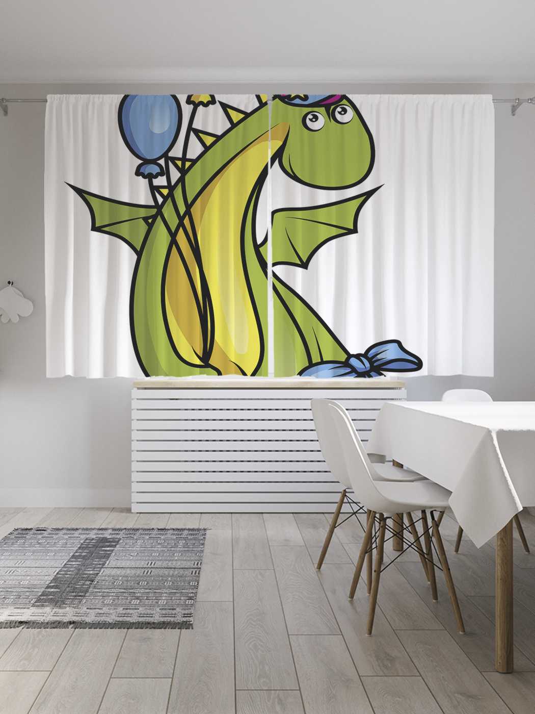 Шторы JoyArty c фотопечатью "Именинник динозавр" из сатена, 290х180 см, Именинник динозавр 
Шторы JoyArty c фотопечатью "Именинник динозавр" из сатена, 290х180 см, Именинник динозавр