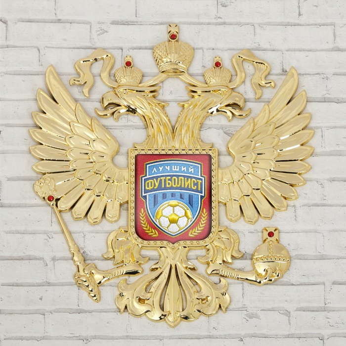 Герб настенный «Лучший футболист», 25 х 22.5 см, Профессии 
Герб настенный «Лучший футболист», 25 х 22.5 см, Профессии