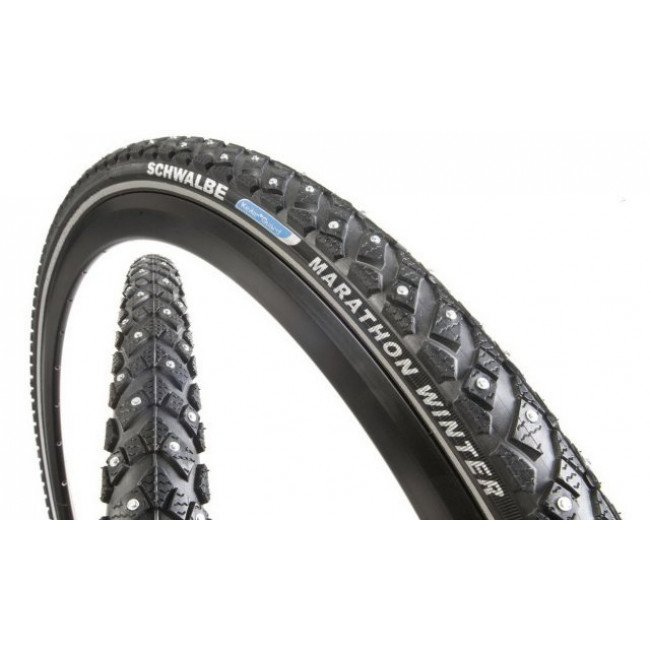 Покрышка Schwalbe 26X1.75 Marathon Winter Plus (200Шипов) Perf Sg Twinskin B/B+Rt, Черный
Покрышка Schwalbe 26X1.75 Marathon Winter Plus (200Шипов) Perf Sg Twinskin B/B+Rt, Черный
