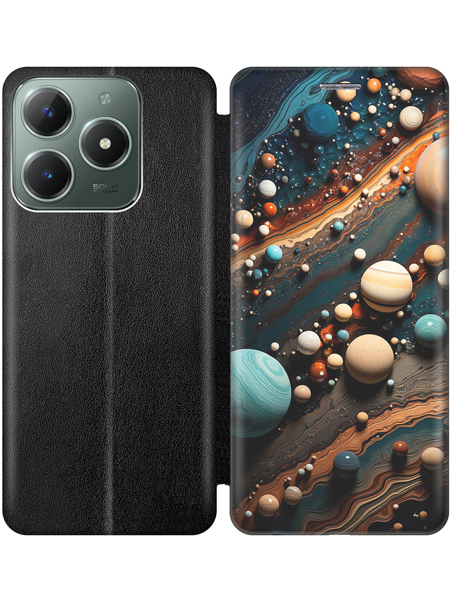 Чехол-книжка на Realme C61 / C63 с принтом "Шары на мраморном полу" черный, Черный;желтый;голубой, 785979631
Чехол-книжка на Realme C61 / C63 с принтом "Шары на мраморном полу" черный, Черный;желтый;голубой, 785979631