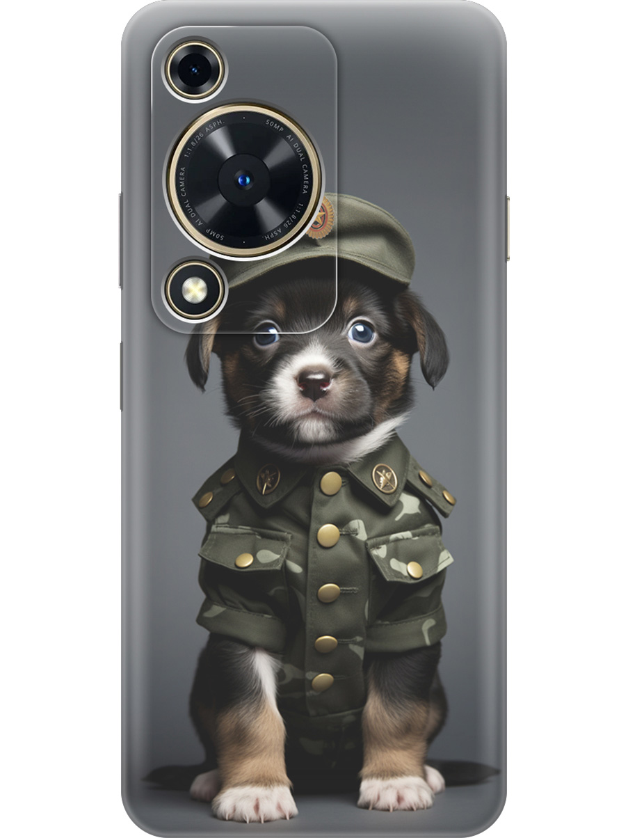 Силиконовый чехол на Huawei nova Y72 с принтом "Щенок-военный", Прозрачный;зеленый;черный, 785977811
Силиконовый чехол на Huawei nova Y72 с принтом "Щенок-военный", Прозрачный;зеленый;черный, 785977811