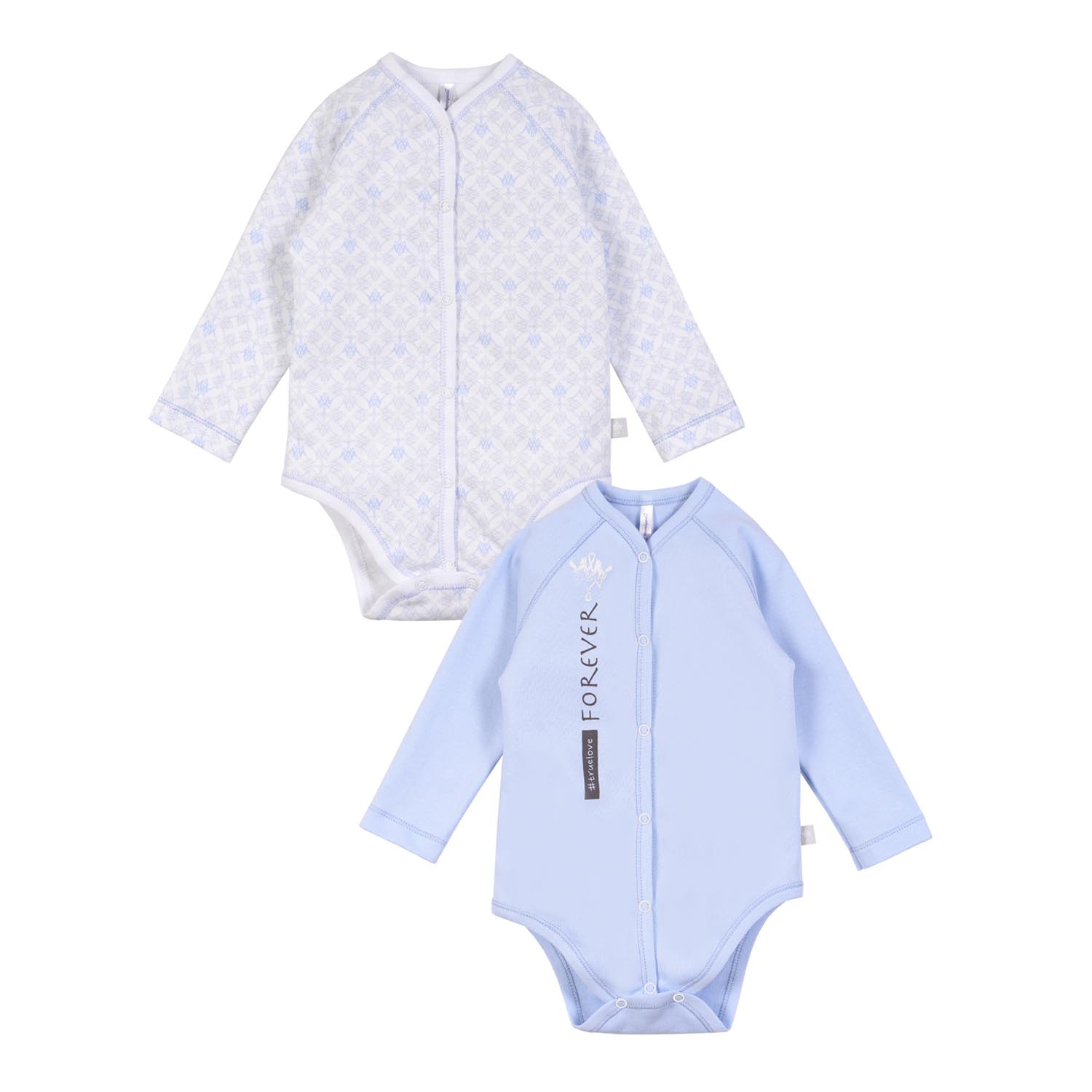 Комплект для детей - Боди 2шт. 21-13003 Вода, Интерлок, Мамуляндия белый; голубой 74, 21-13003 Вода 
Комплект для детей - Боди 2шт. 21-13003 Вода, Интерлок, Мамуляндия белый; голубой 74, 21-13003 Вода