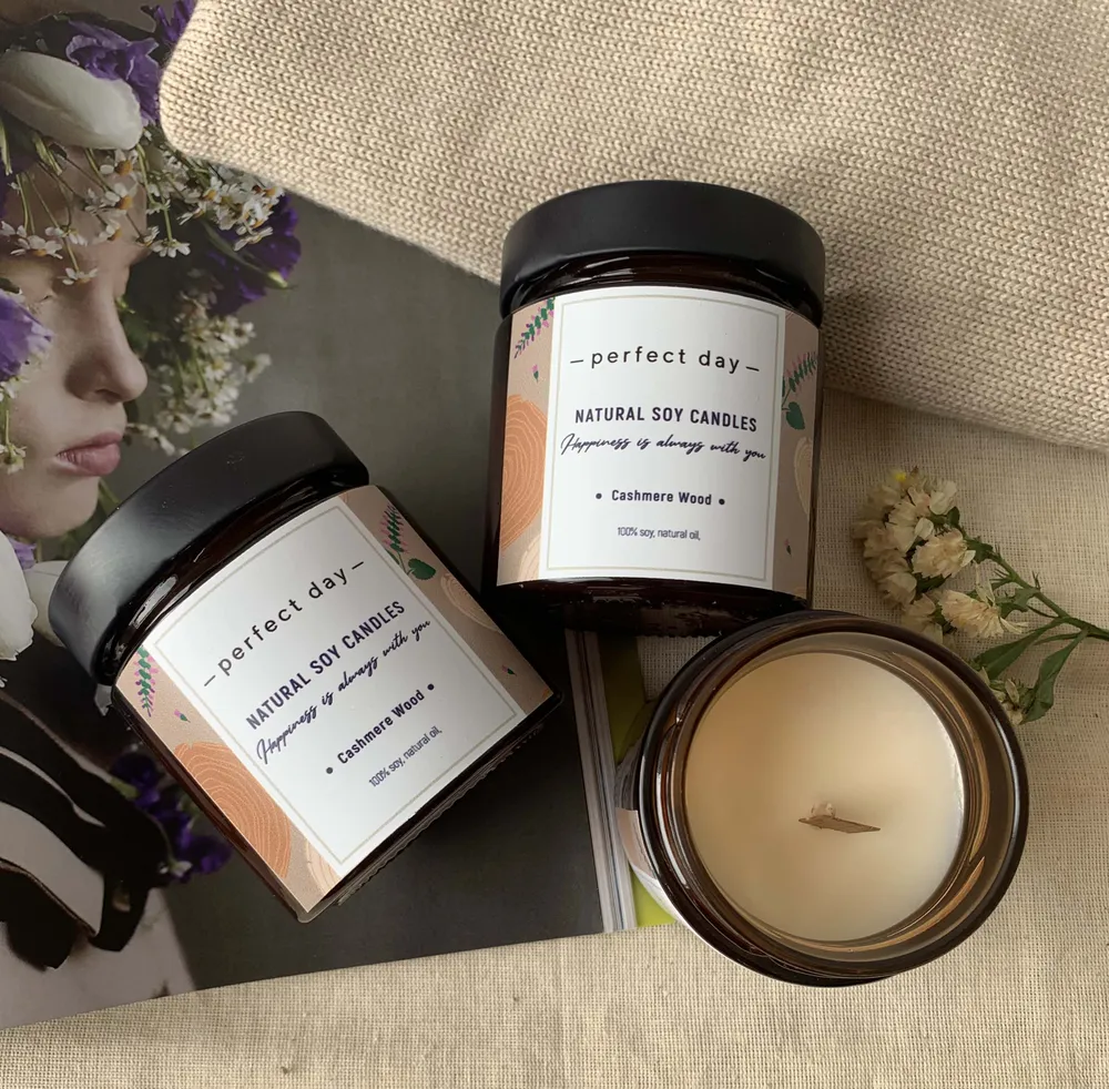 Свеча ароматическая PERFECT DAY CANDLES Cashmere Wood 8х7 см, Cashmere Wood/ Кашемировое дерево деревянный фитиль
Свеча ароматическая PERFECT DAY CANDLES Cashmere Wood 8х7 см, Cashmere Wood/ Кашемировое дерево деревянный фитиль