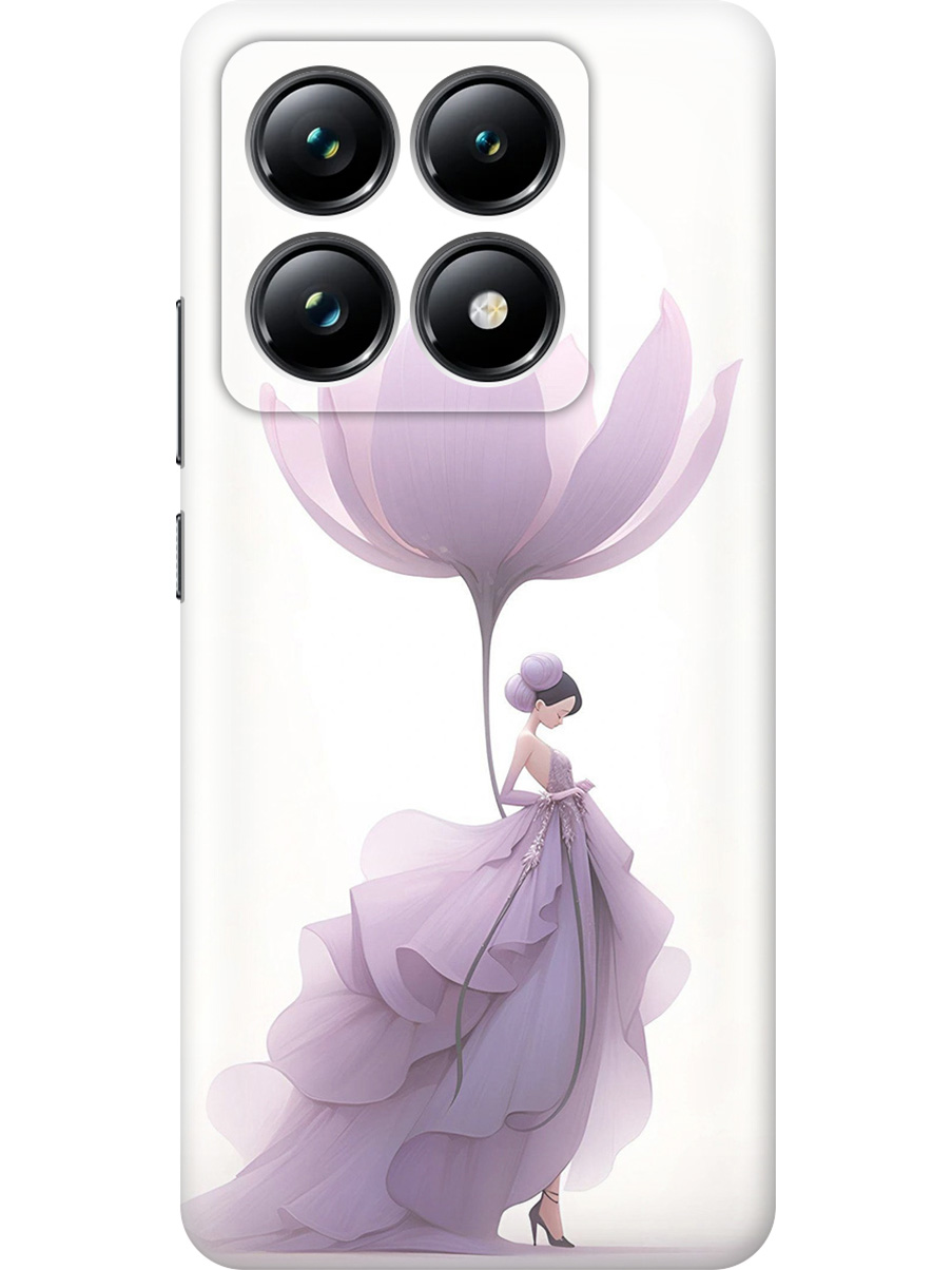 Силиконовый чехол на Xiaomi 14T Pro с принтом "Цветочная девушка", Прозрачный;белый;фиолетовый, 785979022
Силиконовый чехол на Xiaomi 14T Pro с принтом "Цветочная девушка", Прозрачный;белый;фиолетовый, 785979022