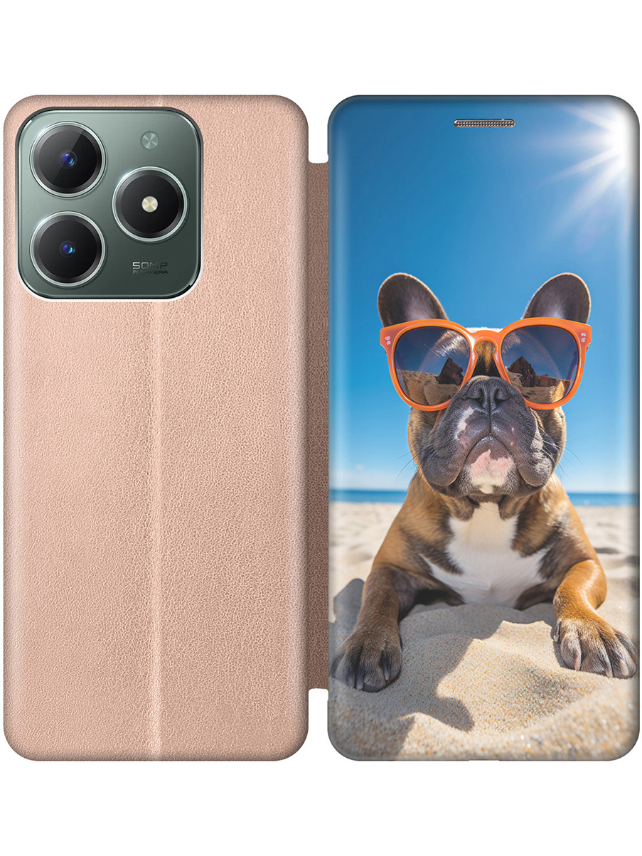 Чехол-книжка на Realme C61 / C63 с принтом "Бульдог на пляже" золотой, Золотистый;желтый;синий, 785979612
Чехол-книжка на Realme C61 / C63 с принтом "Бульдог на пляже" золотой, Золотистый;желтый;синий, 785979612