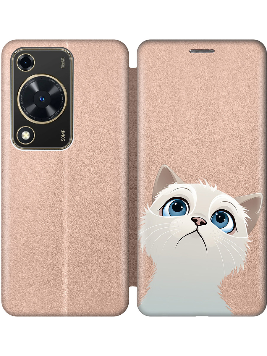 Чехол-книжка на Huawei nova Y72 с принтом "Белый котик" золотой, Золотистый;белый, 785977811
Чехол-книжка на Huawei nova Y72 с принтом "Белый котик" золотой, Золотистый;белый, 785977811