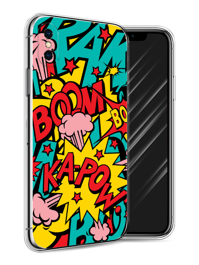 Чехол Awog на Apple iPhone X (10) / Айфон X (10) "Постер pop art", Разноцветный, 11050-9
Чехол Awog на Apple iPhone X (10) / Айфон X (10) "Постер pop art", Разноцветный, 11050-9